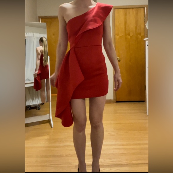 Beautiful Red Bodycon Dress - Picture 10 of 11